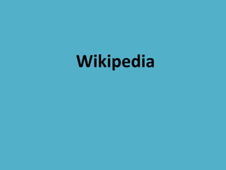Wikipedia
 