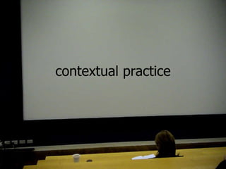 contextual practice 