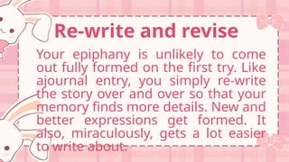 WRITING CREATIVE NONFICTION EPIPHANY.pptx