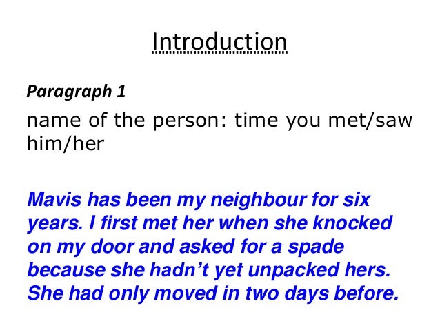 15+ Examples of Descriptive Essays About a Person | Writer River describe a person personality essay