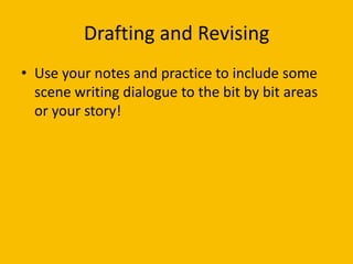 Writing dialogue | PPTX