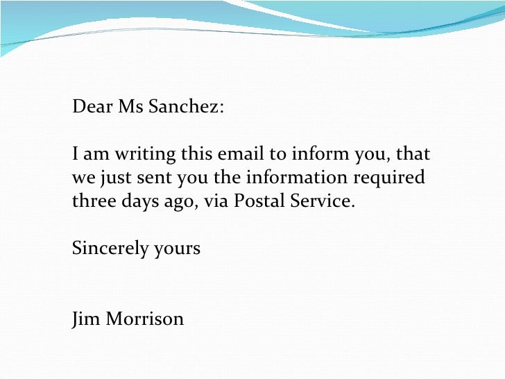 Writing Emails writing-emails