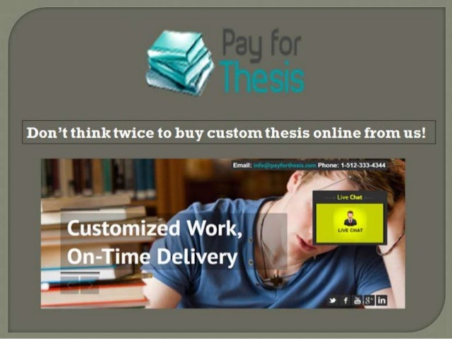 pay for thesis writing