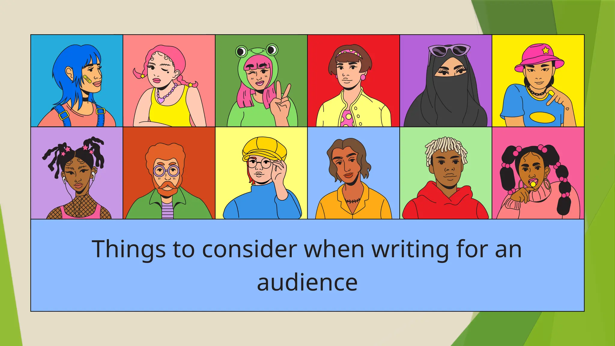 Writing for an audience in learning language .pptx