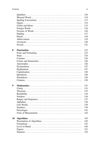 Writing for computer science, 3rd edition springer | PDF