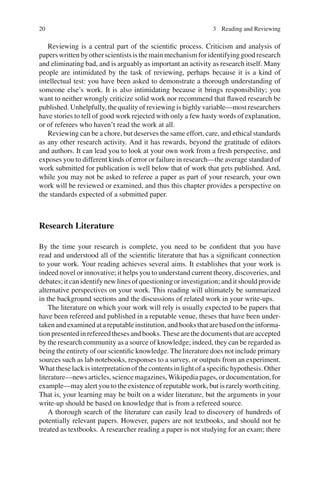 Paper Review Samples Computer Science Writing for computer science, 3rd edition springer | PDF