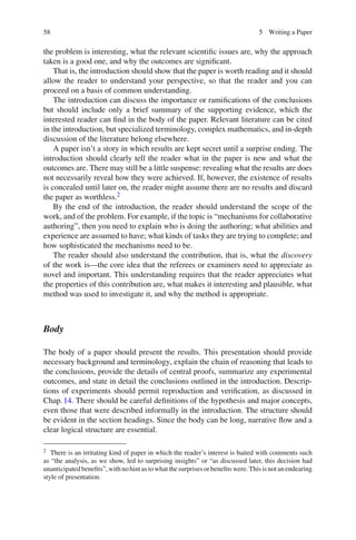 Writing for computer science, 3rd edition springer | PDF