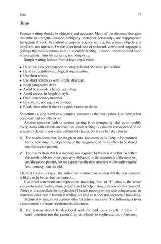 Inappropriate Graphics Technical Writing Writing for computer science, 3rd edition springer | PDF