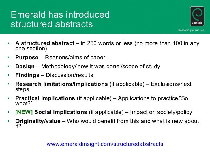 emerald research papers free