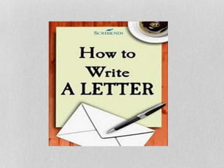 Writing Formal Letter