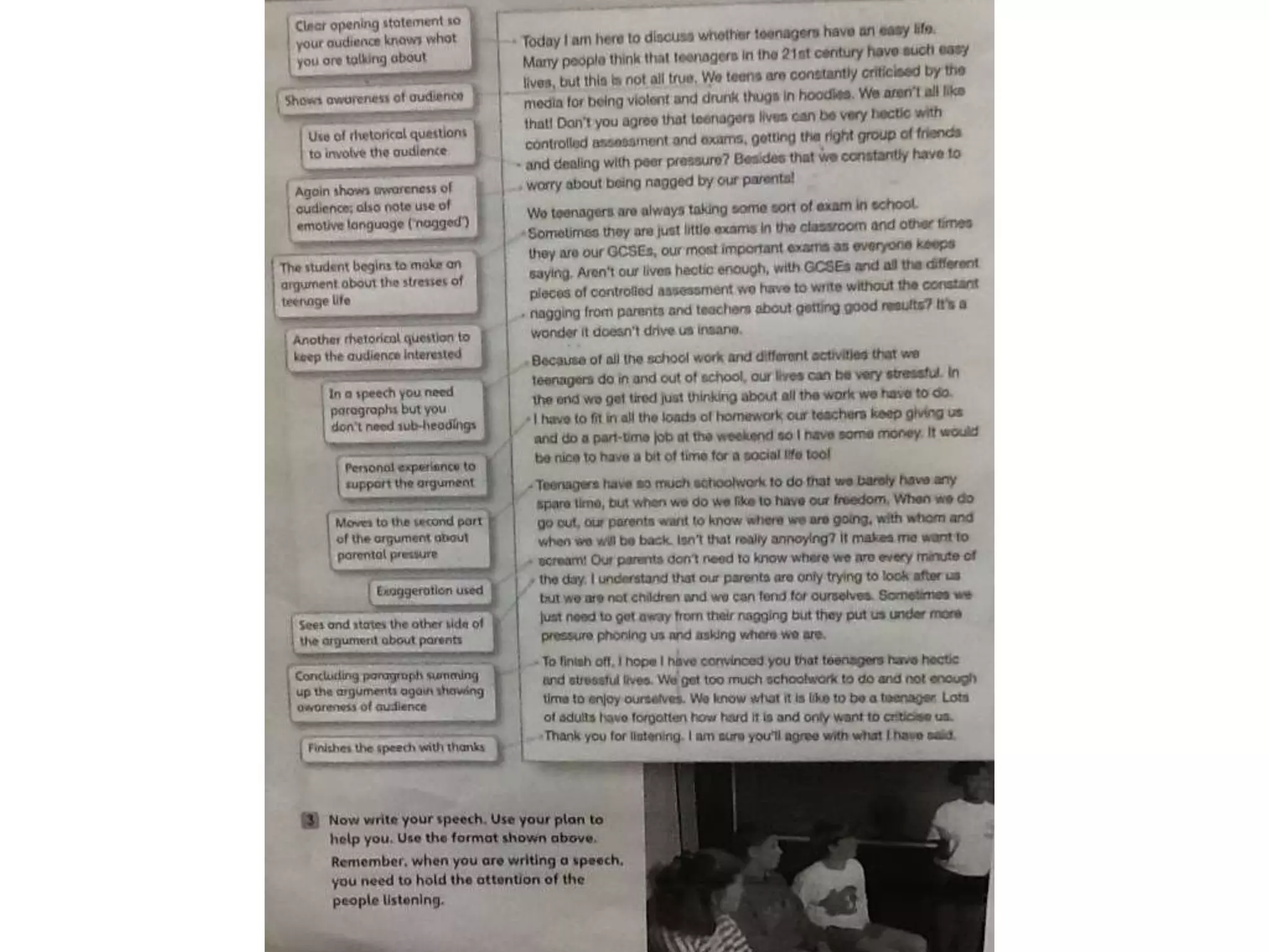 GCSE WJEC English witing exam formats