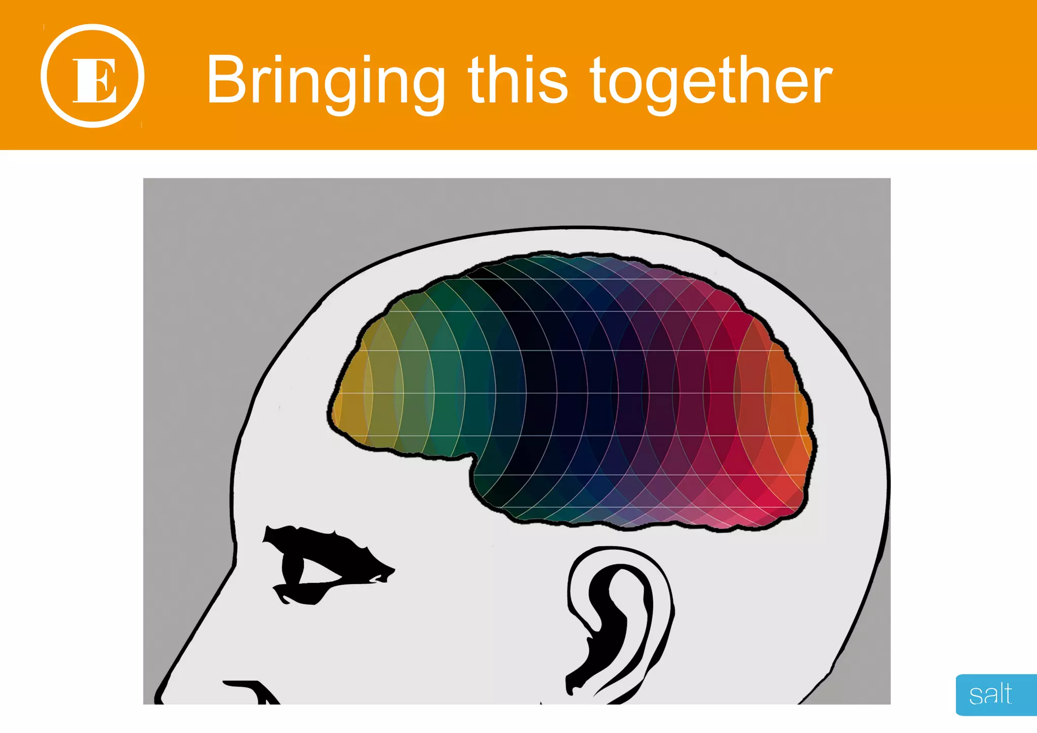 Bringing this togetherE
 