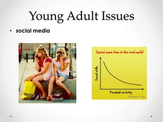 Young Adult Issues
• social media
 
