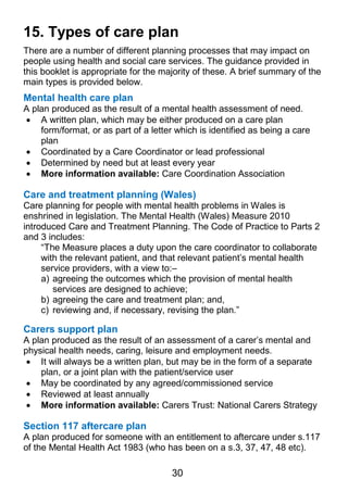 Writing good care_plans_oxleas | PDF