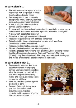 Writing good care_plans_oxleas | PDF
