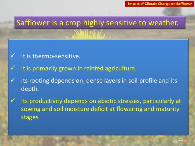 Research proposal on climate change and agriculture