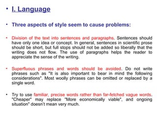 Superfluous Language Effective Strategies for Writing High-Quality Scientific Papers | PPT