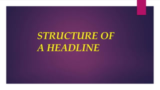 Writing headline [lecture] | PPTX