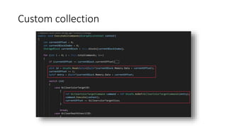 Custom collection
 