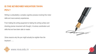 Maintaining the Sanctity of Writing in a Digital Era | PPT