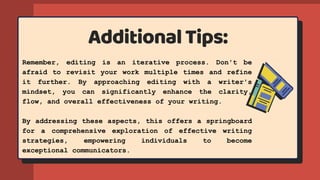 Writing Informative Texts Education Presentation in Blue and Orange ...