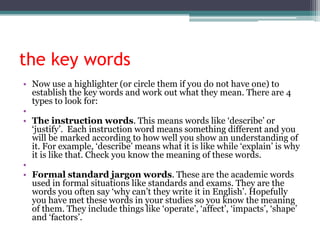 Writing in level 3 externals | PPTX
