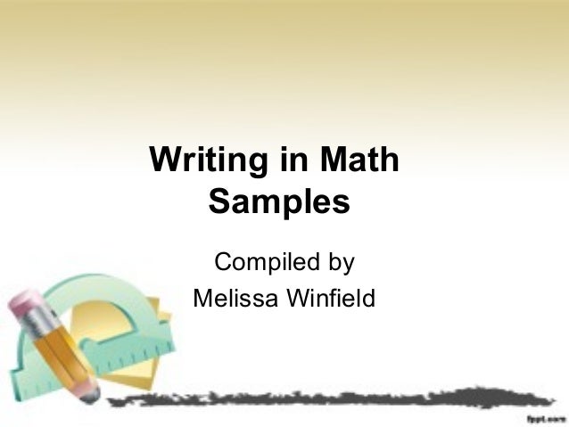 Write my math essay