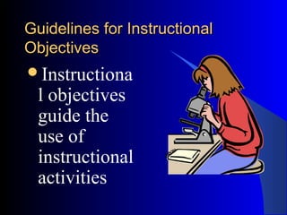 Writing instructional goals and objectives | PPT