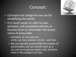 CLASSIFYING OBJECTIVES
 The cognitive and affective domains comprise
sequential hierarchies starting from low levels of
learning or behavior and progressing through more
intellectual or sophisticated levels.
 