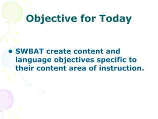Swbat Lesson Objectives Writing Language and Content Objectives.ppt.pdf
