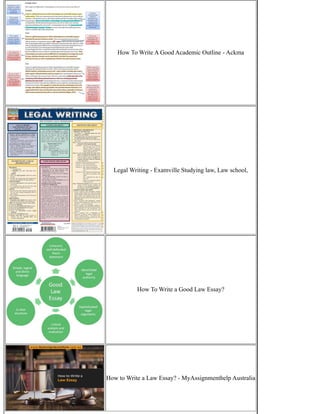 Writing Law Essays | PDF