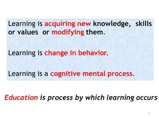 Writing learning objectives | PPTX