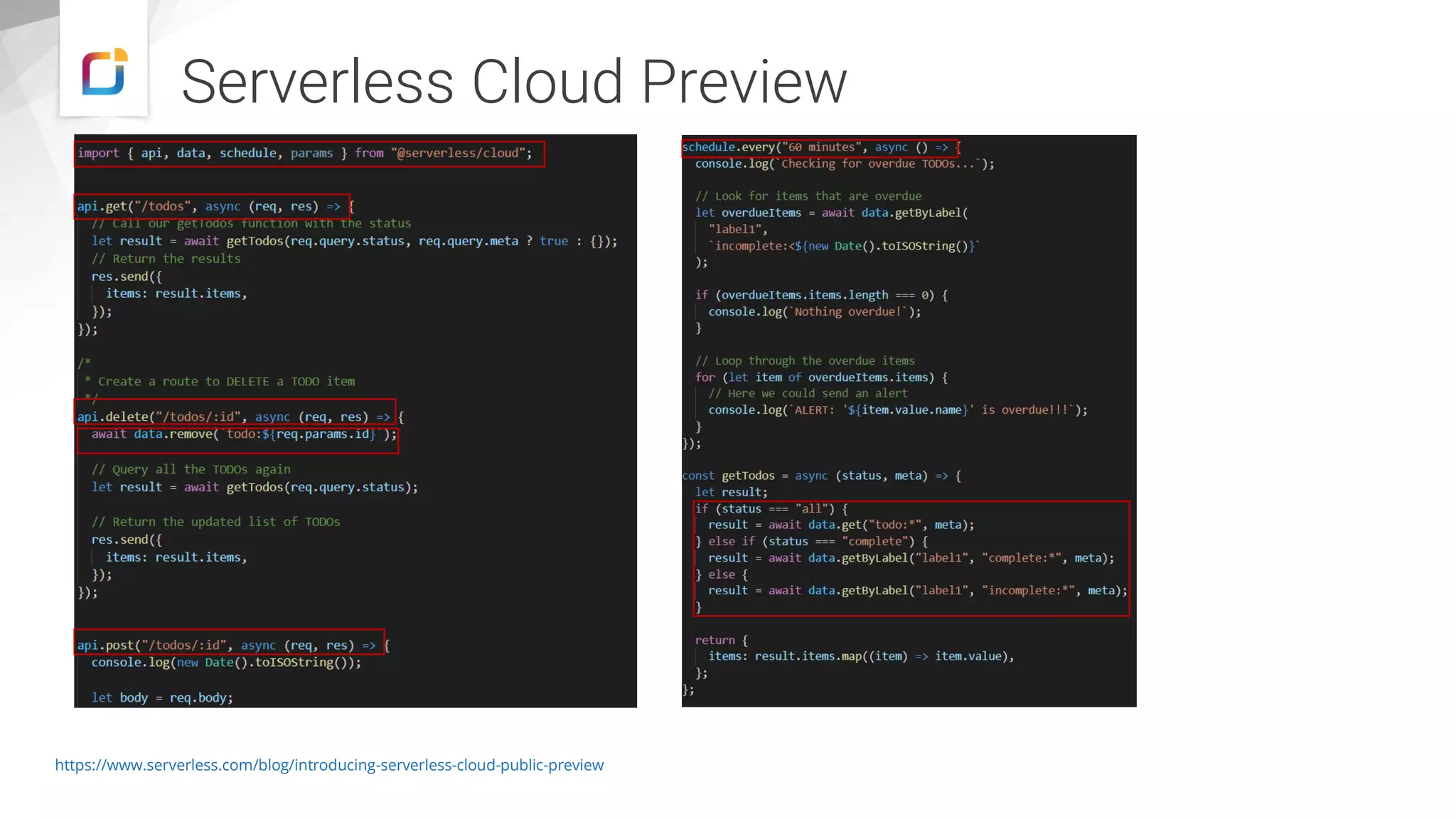 Serverless Cloud Preview
https://www.serverless.com/blog/introducing-serverless-cloud-public-preview
 