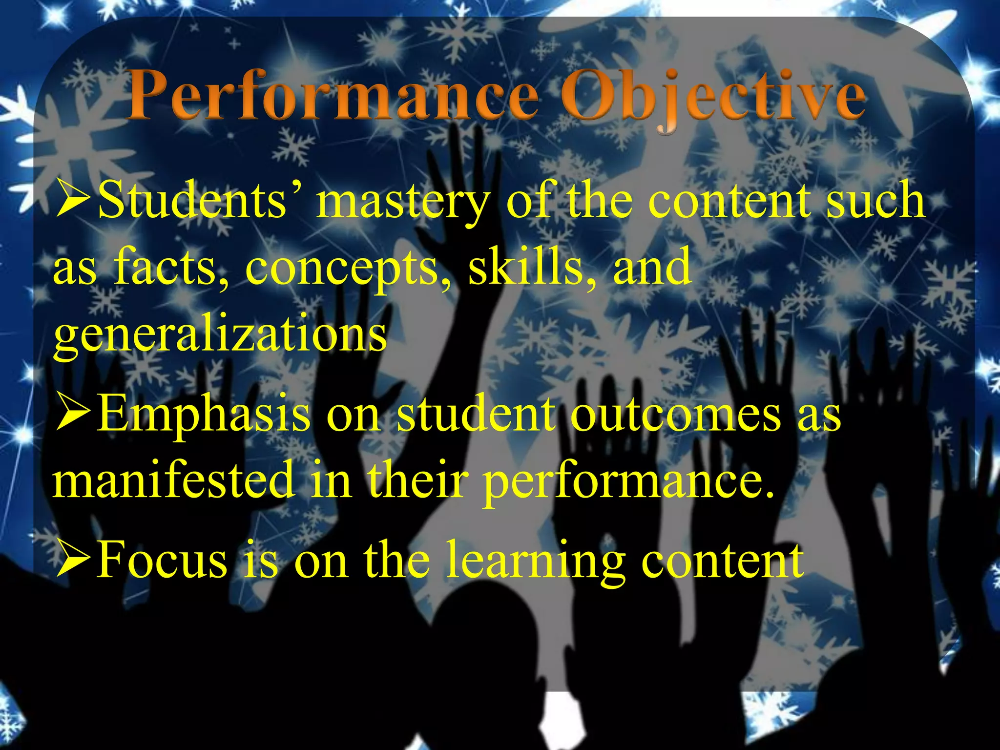 Writing Lesson Objectives | PPT