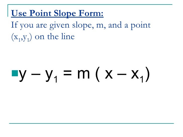 Writing linear equations