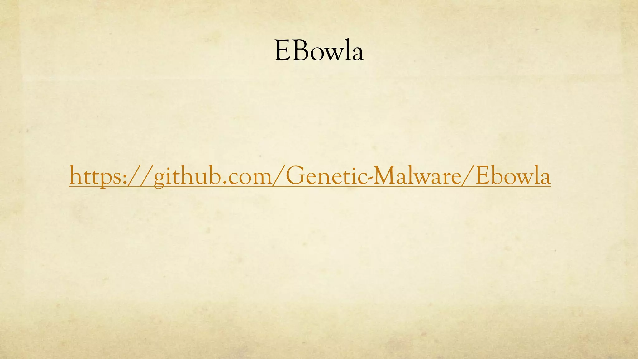 EBowla
https://github.com/Genetic-Malware/Ebowla
 