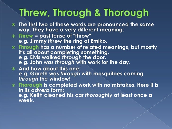 Writing Mini Lesson Confused Words 2