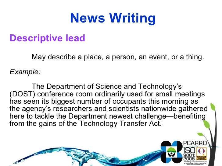 Lead in sentence for essays examples picture