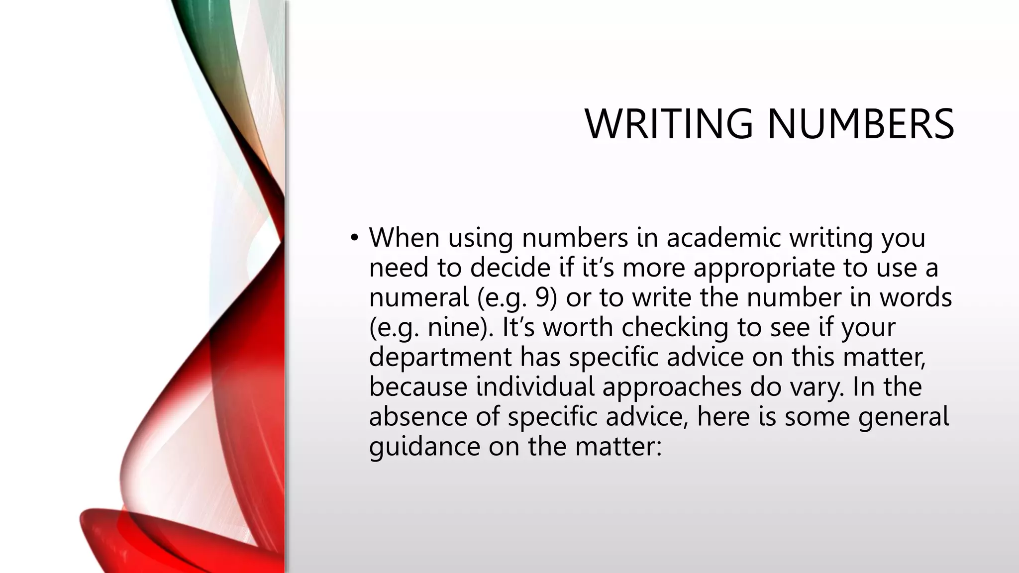 Writing numbers pptx