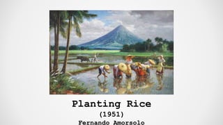 Planting Rice
(1951)
Fernando Amorsolo
 