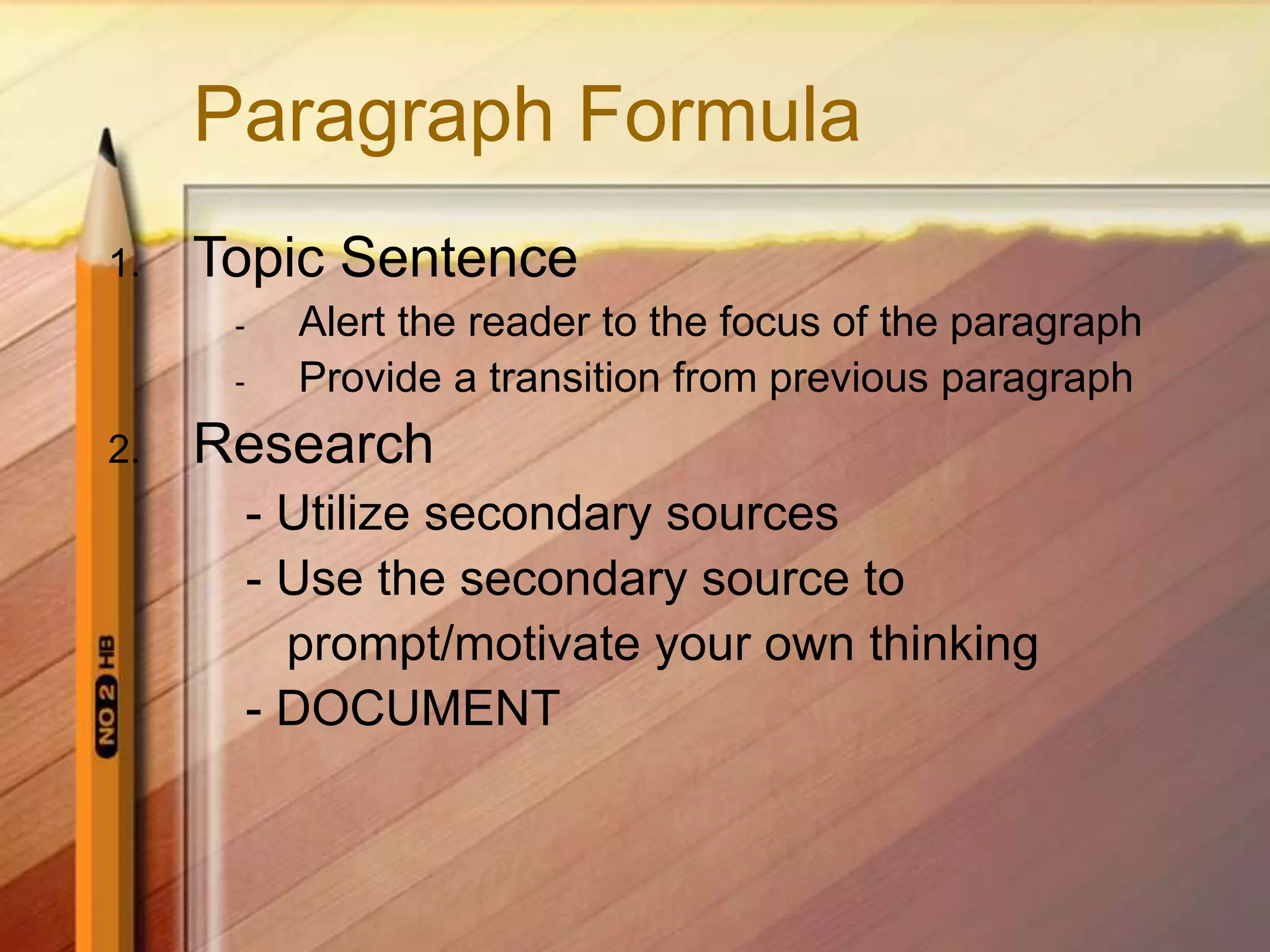 Paragraph Development | PPT