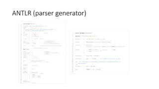 ANTLR (parser generator)
 