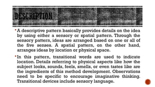 General Specific Pattern Example Writing Comprehensive Guide to Writing Patterns and Rhetorical Styles for ...