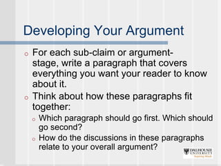 Writing philosophy papers | PPTX