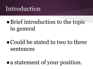 Topic And Position Examples writing position paper.pptx
