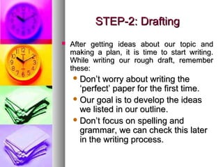 Writing process | PPT
