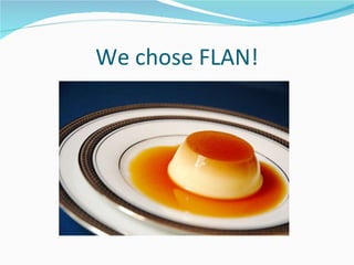 We chose FLAN! 