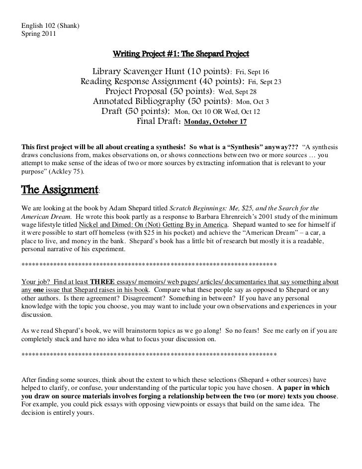 Project 1 essay picture