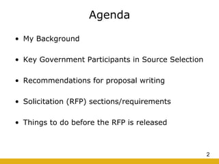 Writing Proposals for DHS and DOD | PDF