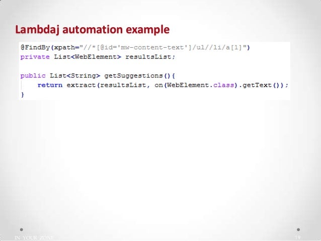 Writing quick and beautiful automation code